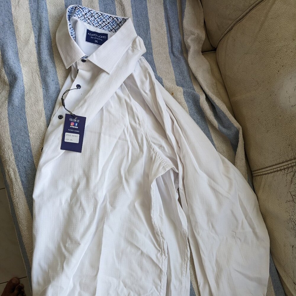 Men shirt XXXL azaro uomo